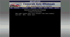 Desktop Screenshot of corporateautowholesale.com